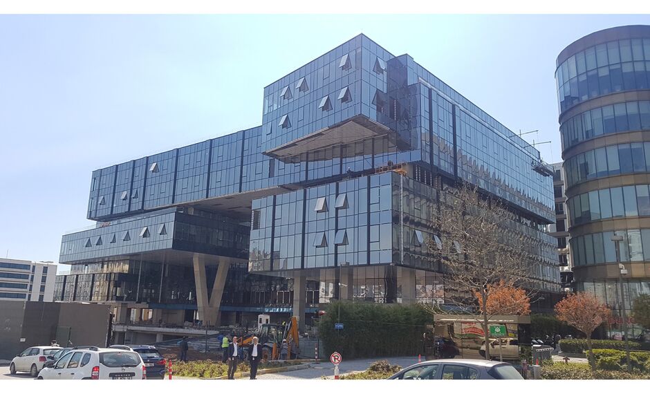 ConceptSystem 68 Windows and CW 50-SC Façades - Office building Volume Kurtköy located in Istanbul, Turkey