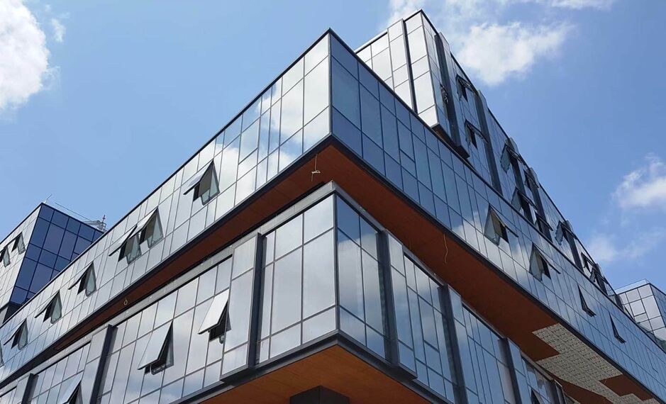 ConceptSystem 68 Windows and CW 50-SC Façades - Office building Volume Kurtköy located in Istanbul, Turkey