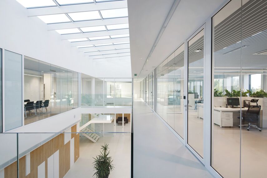 ConceptSystem 59Pa Windows and CW 50-HI Façades - Pivexin Technology Headquarter located in Babice, Poland
