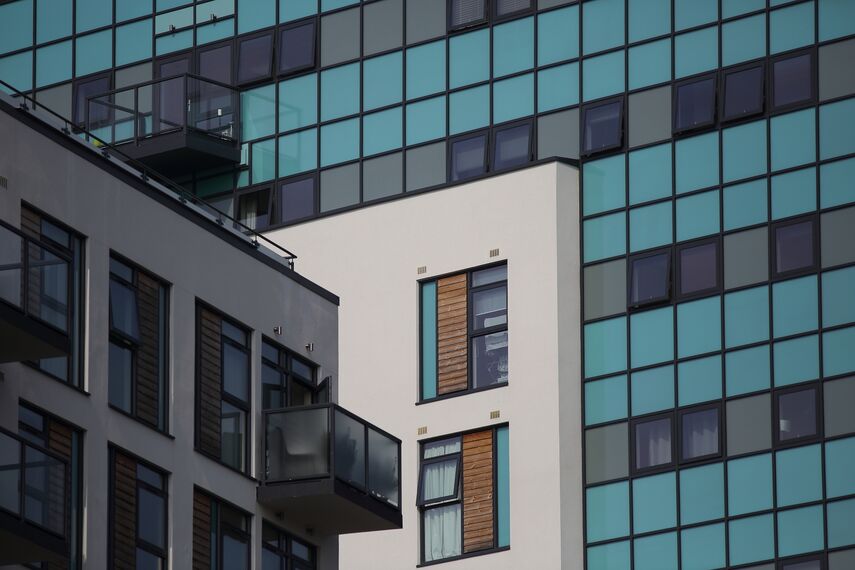 Vision 50 Doors, ConceptWall 50 Façades, ConceptSystem 68 Doors and ES 50 Windows - Apartmentcomplex Enfield Central located in Enfield, United Kingdom