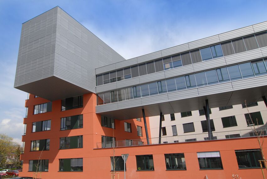ConceptWall 50 Façades and CW 50-FP Façades - East Building located in Poznań, Czech Republic