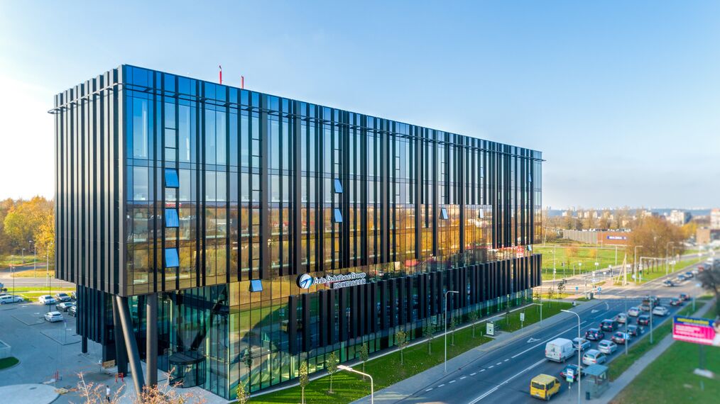 MasterLine 8 HI Windows and CW 50-HI Façades - Office building Avia Solutions Group Headquarters located in Vilnius, Lithuania