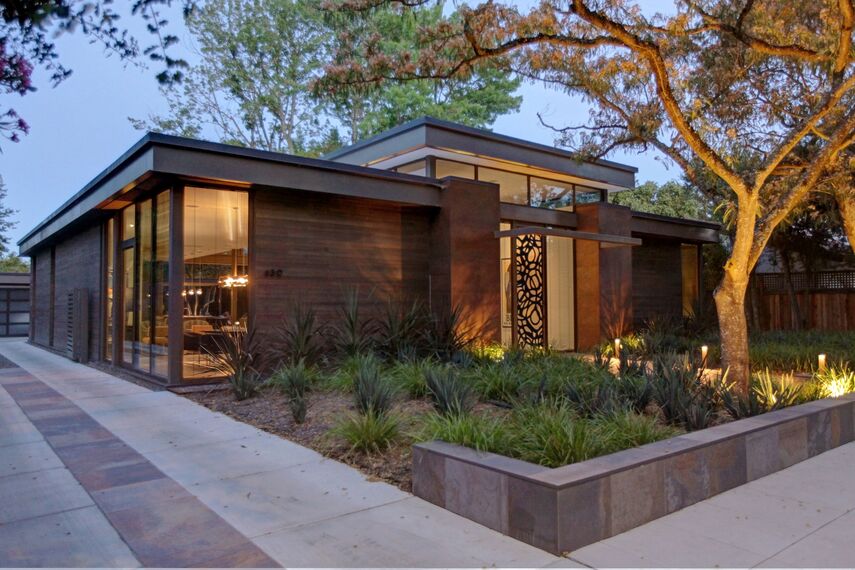 ConceptSystem 68 Windows, ConceptFolding 77 Sliding & Folding and ConceptSystem 68 Doors - Modern Prairie House located in Sonoma Wine Country, United States of America