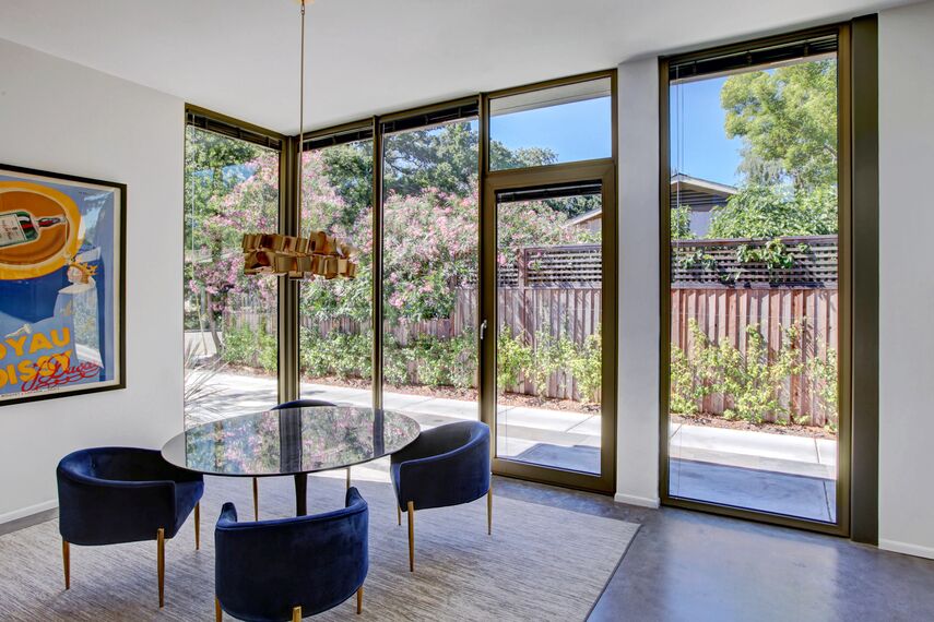 ConceptSystem 68 Windows, ConceptFolding 77 Sliding & Folding and ConceptSystem 68 Doors - Modern Prairie House located in Sonoma Wine Country, United States of America