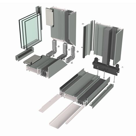 3D model of MasterWall corner sample.