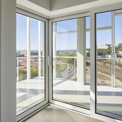 ThermoSystem 68 Windows and ConceptPatio 68 Sliding & Folding - Residental/Project Tour Ycone located in Lyon, France