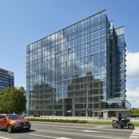 CW 50-HI Façades - Office building Equator IV located in Warsaw, Poland