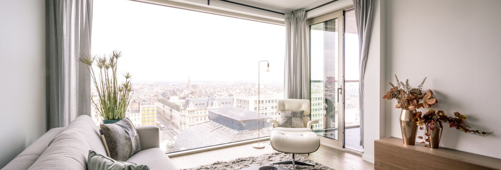ConceptWall 60 Façades and MasterLine 8 Windows - Antwerp Tower located in Antwerp, Belgium