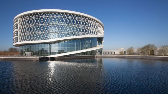 ConceptSystem 77 Windows and ConceptWall 50 Façades - Office building Barco One Campus located in Kortrijk, Belgium