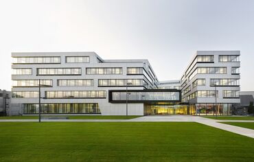 ConceptWall 50 Façades - Business center S.Oliver Administrative Headquarters located in Rottendorf, Germany